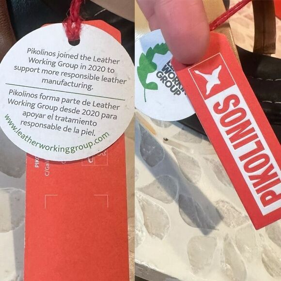 Pikolinos $180 Teulada Wedge Sandals | Multicolor Leather Straps | Size EU 36 Ne - Picture 13 of 13